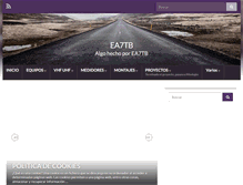 Tablet Screenshot of ea7tb.com